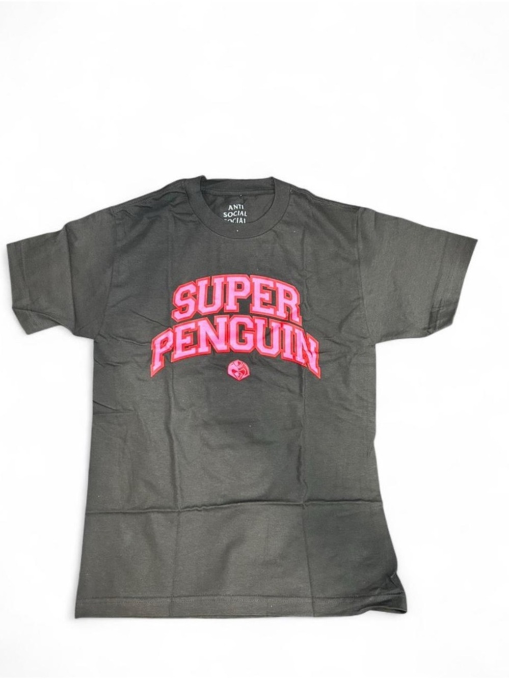 Anti Social Social Club Super Penguin Black T-Shirt - Brand New